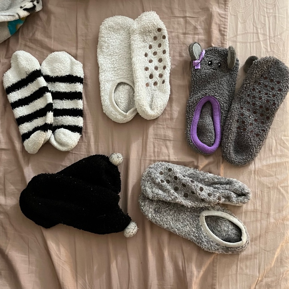 $1 add on // Fuzzy Socks